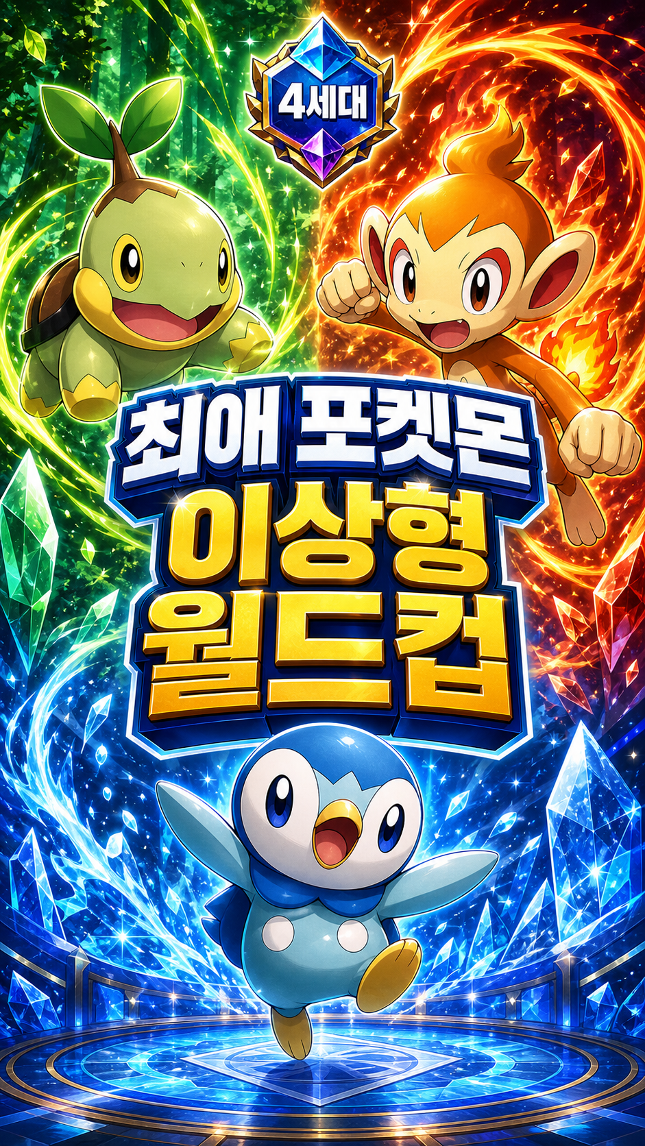 (4세대)최애 포켓몬 이상형 월드컵 표지