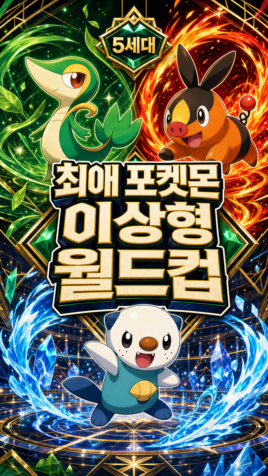 (5세대)최애 포켓몬 이상형 월드컵 표지