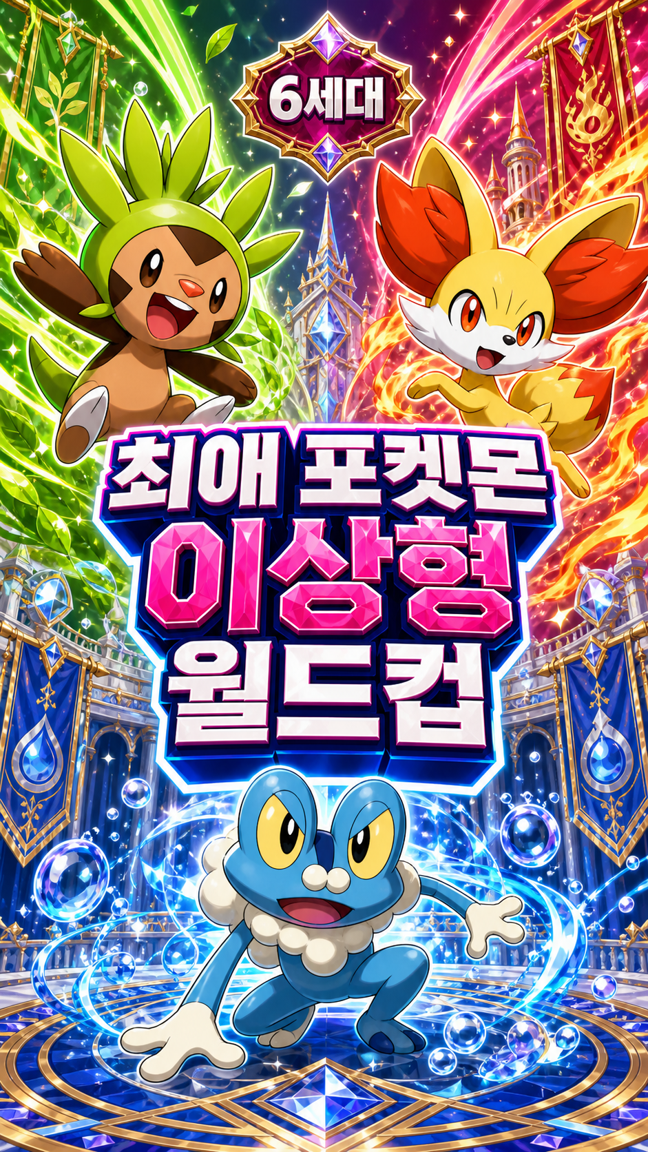 (6세대)최애 포켓몬 이상형 월드컵 표지