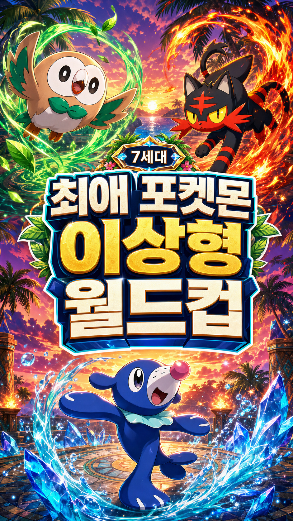 (7세대)최애 포켓몬 이상형 월드컵 표지
