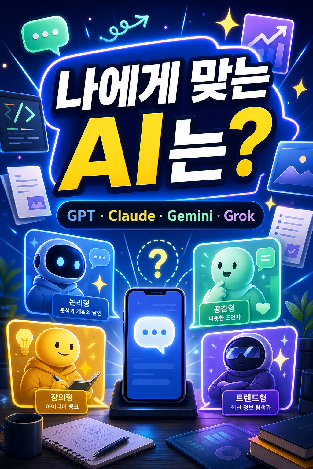 나에게 맞는 AI는? 표지