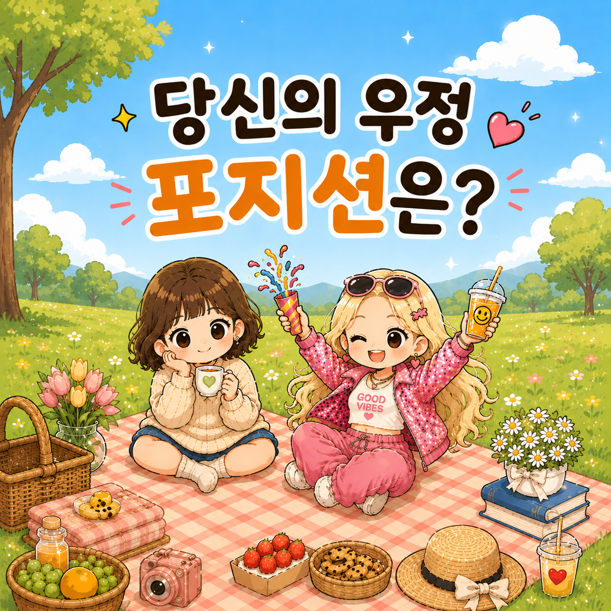 당신의 우정 포지션은? 표지
